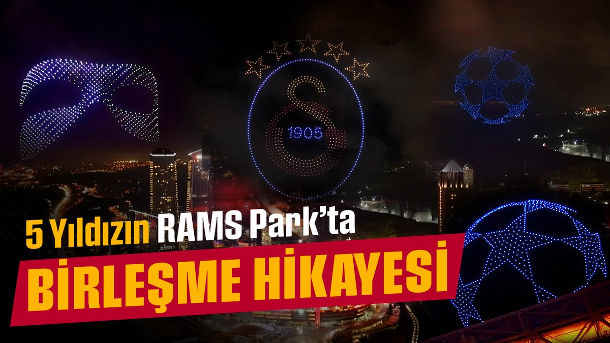 🌟 5 yıldızın RAMS Park’ta birleşme hikayesi. 🤩