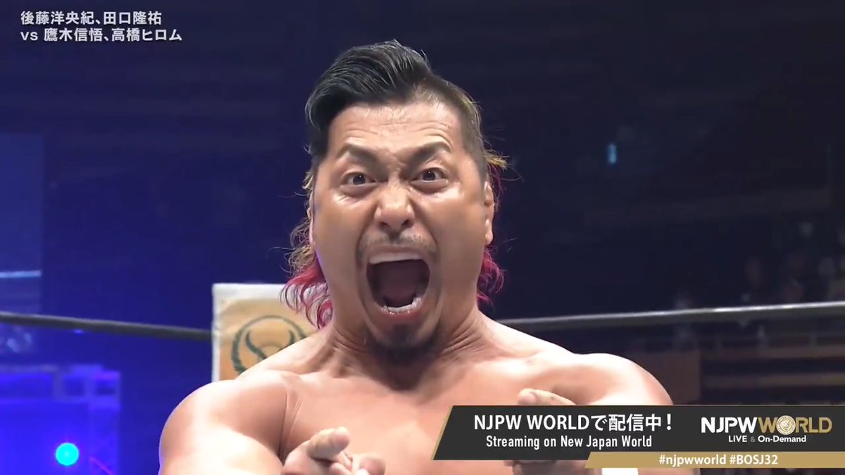 .鷹木 信悟(SHINGO TAKAGI) time has come🫵🐉 Sign up Now & Stay tuned to #NJPW #njpwworld #BOSJ32