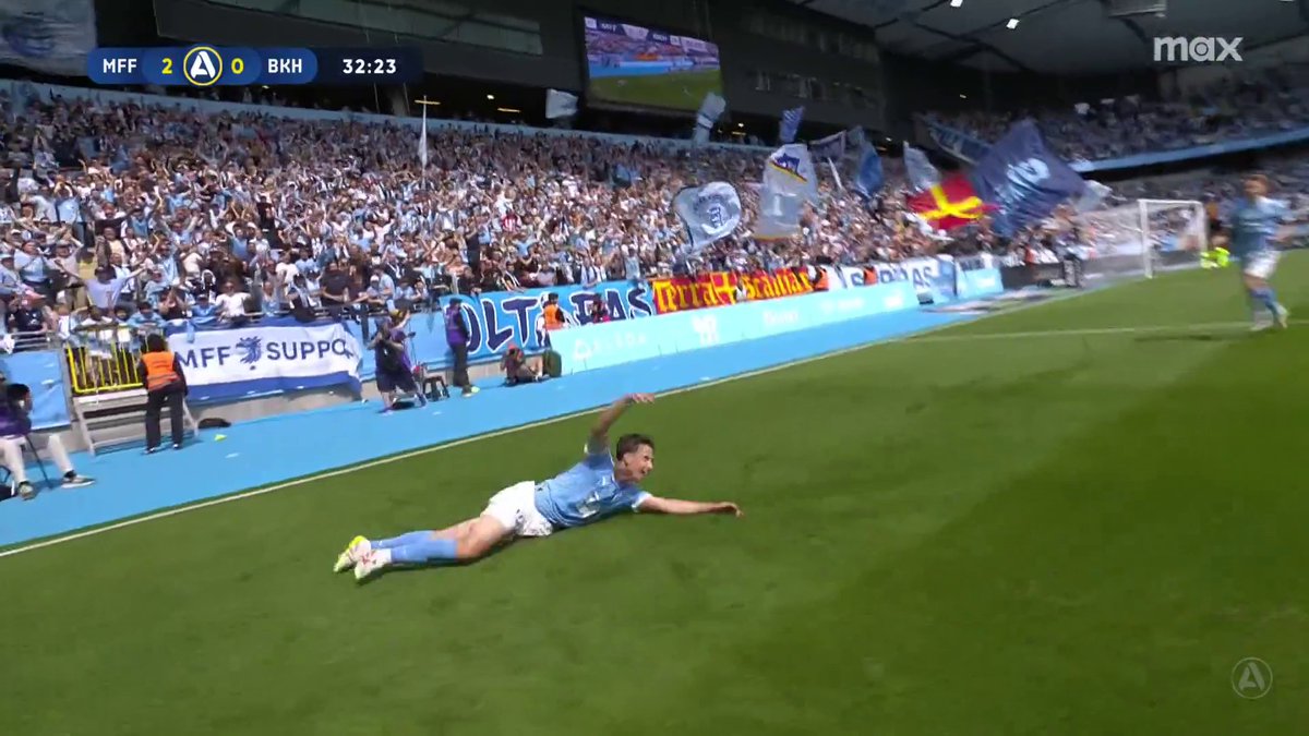 2-0 Malmö FF mot BK Häcken! 18-årige Kenan Busuladzic med målet 👀 📲 Se matchen på Max och Kanal 5