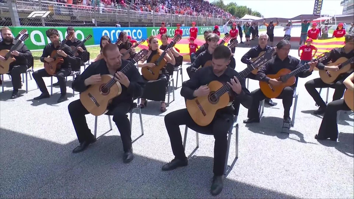 El himno de España... con guitarra española ✨ #EspañaDAZNF1 🇪🇸 Disfruta GRATIS del GP de España en DAZN 🔗