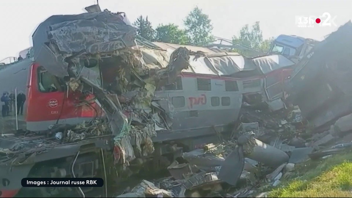 Au moins deux accidents de train sont survenus en Russie en lโespace de quelques heures dans la nuit du 31 mai au 1er juin. Sept morts sont pour lโinstant ร dรฉplorer alors que les autoritรฉs ont ouvert une enquรชte pour attaque terroriste. #JT13h