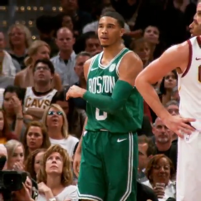 Day 19 of posting Jayson Tatum performances until he returns 14/10/3 in his NBA debut against LeBron James and Cavs