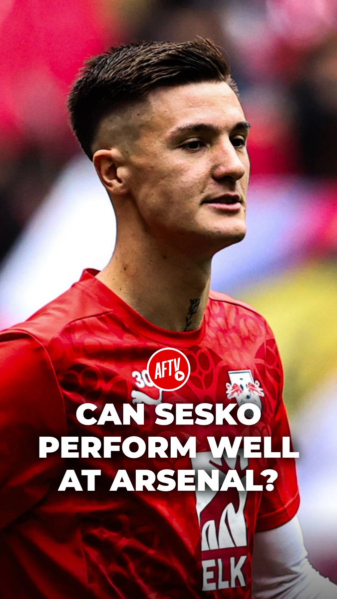 Is Benjamin Sesko the hero Arteta's been looking for? ⏰🦸 #TransferDaily