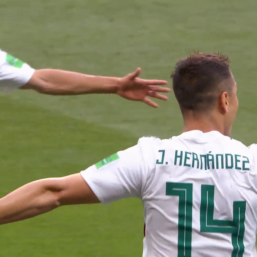 Con el 14 en la espalda, siempre Javier “Chicharito” Hernández. ✨🇲🇽 Selección Nacional | #CopaMundialFIFA