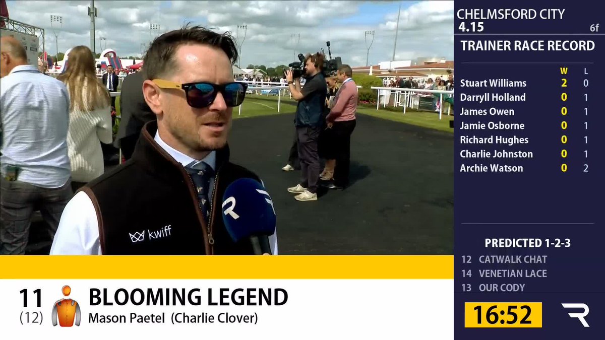 🗣️"I feel like I've had a good grounding." Ross Burdon looks towards the future after the Newmarket trainer secured a first career winner with Chelmsford City Racecourse scorer Mesaafi Sky Bet Sunday Series