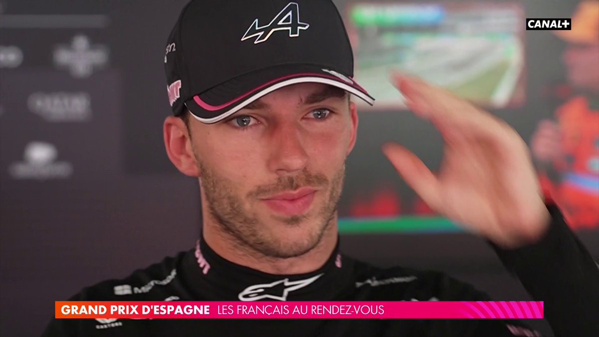"Très content de marquer des points" 🤗 La réaction de Pierre Gasly après le #SpanishGP : #F1