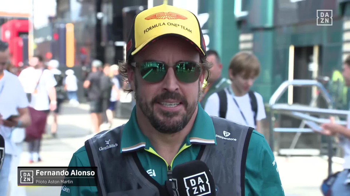 🗣️ Fernando Alonso, FELIZ POR LA AFICIÓN tras sus primeros puntos "Las gradas estaban de pie y con excitación. Estoy contento porque se han divertido" #EspañaDAZNF1 🇪🇸