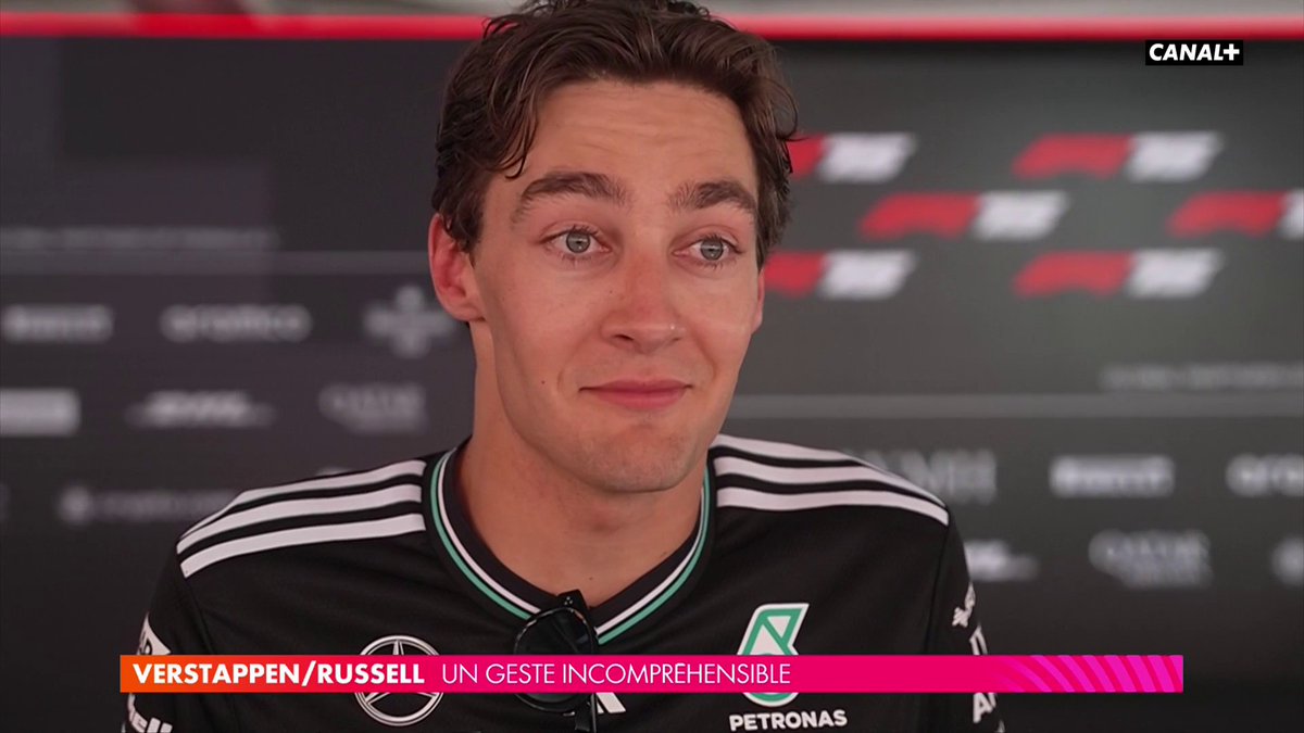 "Ce n'était pas une course très propre" 🌪️ La réaction de George Russell à l'issue du #SpanishGP, et notamment sur son incident avec Max Verstappen en fin de course ⬇️ #F1