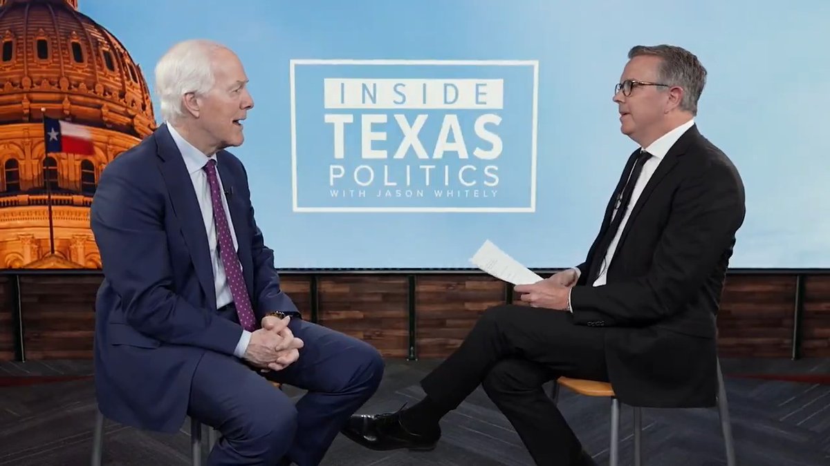 "CHARACTER STILL MATTERS" U.S. Sen. Senator John Cornyn says he will "eagerly" debate GOP challenger Ken Paxton. Both candidates vying for one thing that could dramatically change this race. #txlege STORY: