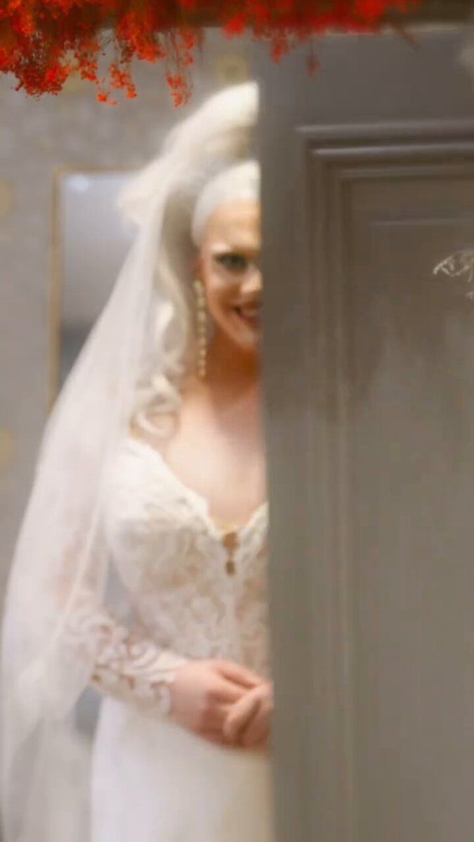 Drag queen appears as a ‘bride’ on Say Yes to the Dress as he tries on a women’s wedding dress and reveals it’s “perfect” for his wedding.