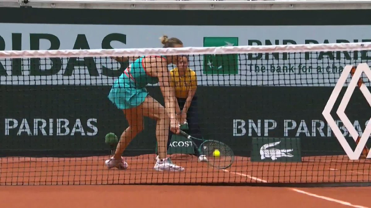 Absolute artistry 🖌️ #RolandGarros