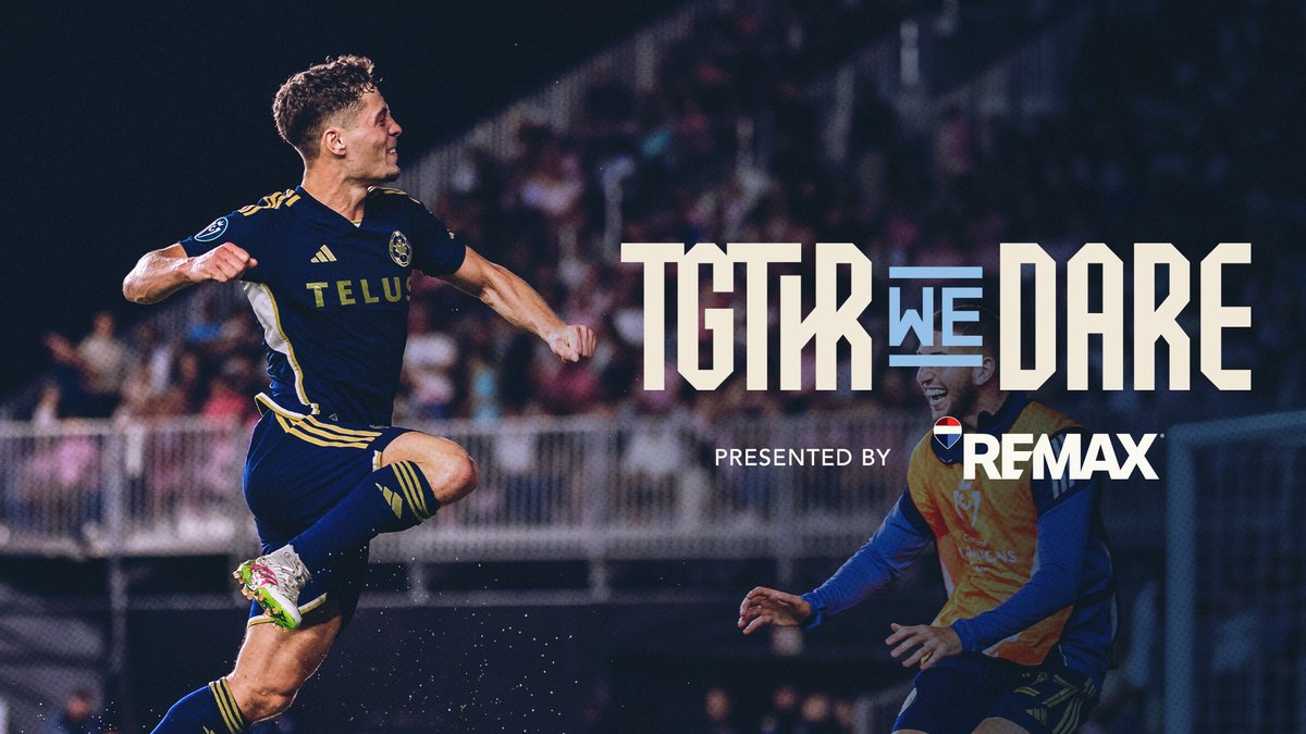 “Why not us?” Episode 15 of Together We Dare, presented by RE/MAX, takes you inside two unforgettable nights vs. Miami. Now, onto the Final. 🏆 #VWFC | Each REMAX office independently owned and operated.
