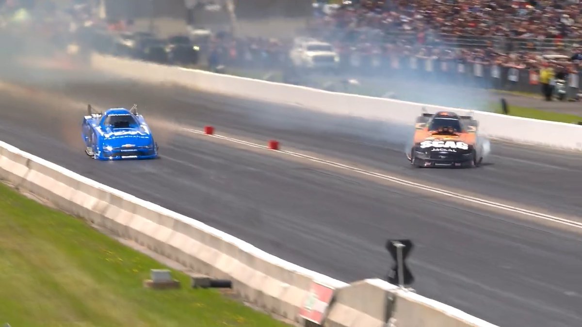 PEDALFEST! It’s already been a wild race day at the #NewEnglandNats! You don’t want to miss eliminations at 6p ET on the FOX Broadcast Network!