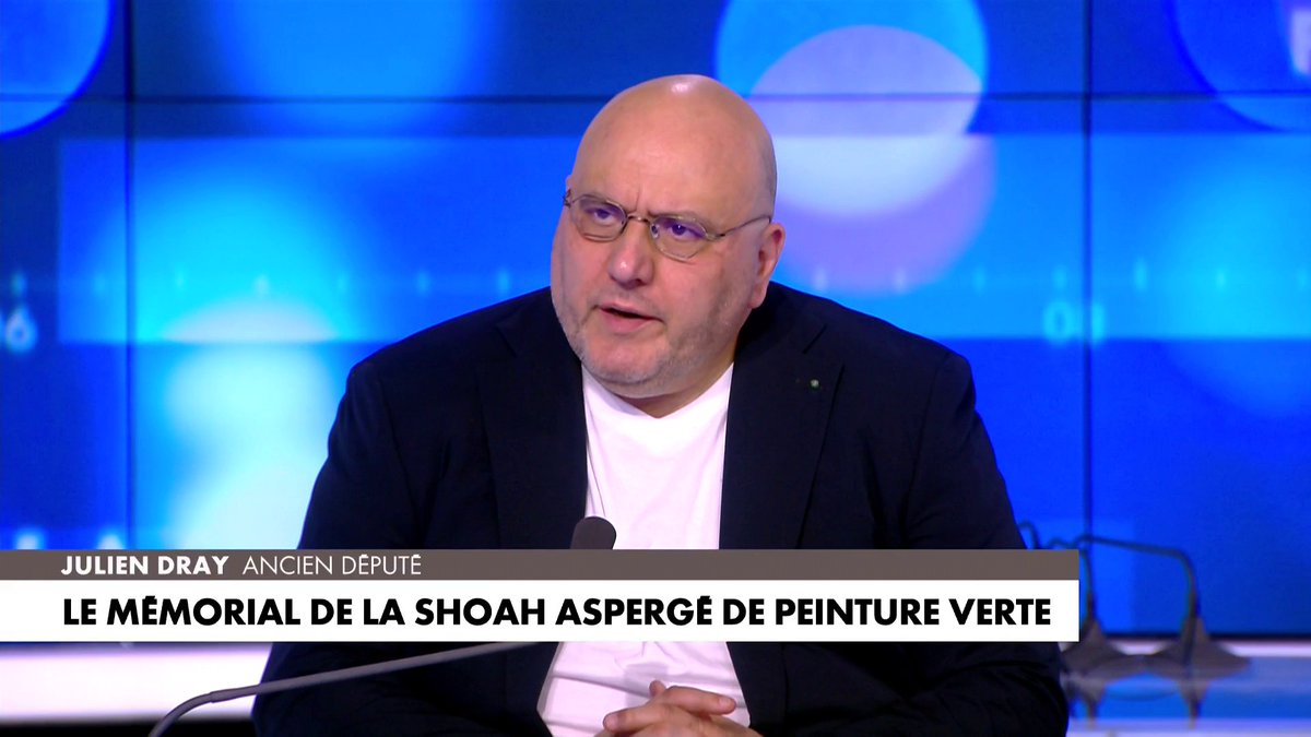 L'ancien député Julien Dray regrette que le président de la République ne se soit pas rendu au mémorial de la Shoah, visé par des jets de peinture, dans #Faceaface