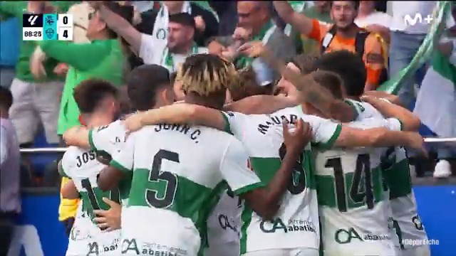 ✨ La guinda la puso 𝐏𝐞𝐝𝐫𝐨 𝐁𝐢𝐠𝐚𝐬. ⬆️ El Elche Club de Fútbol 🌴💯 es de Primera. #LALIGAHYPERMOTION #LaCasaDelFútbol