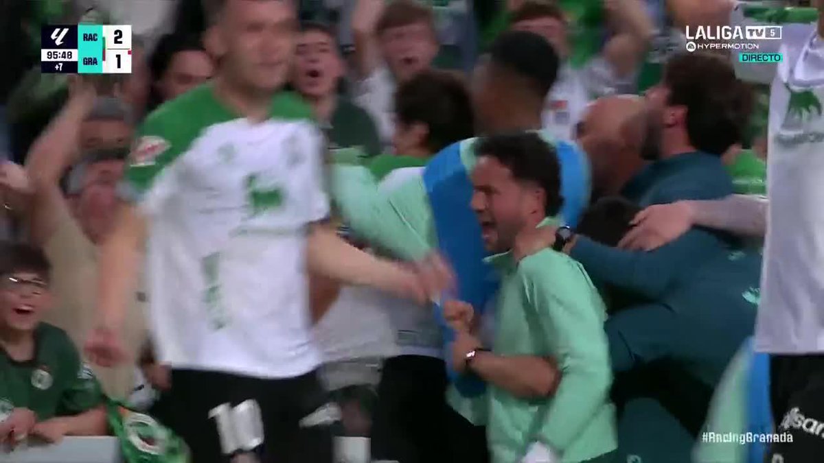 Santander y Cantabria siguen soñando con ella, con la Primera División ✨ EL DESPEJE DE LUCA ZIDANE FUE A PARAR A LOS PIES DE SANGALLI... Y SE VINO LA LOCURA EN EL SARDINERO 🔥 El Real Racing Club es equipo de playoff #LALIGAHYPERMOTION