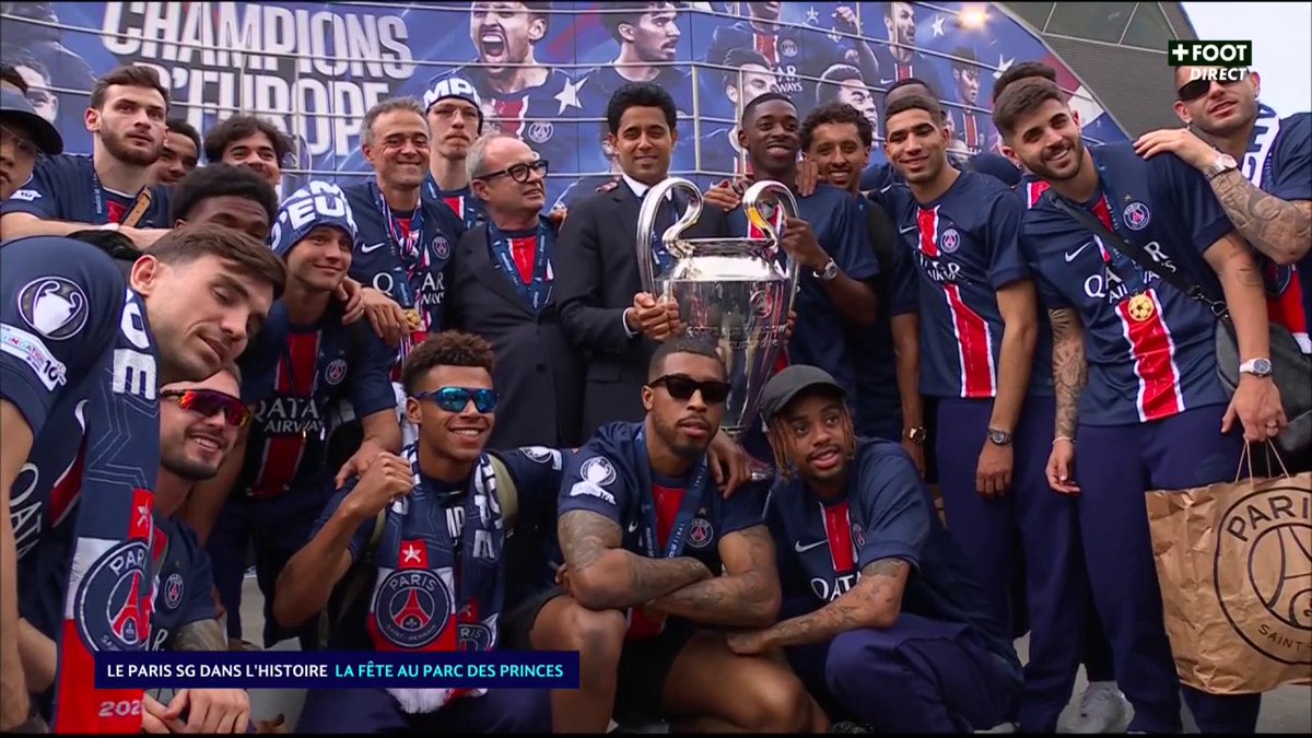 LES PARISIENS ARRIVENT MAINTENANT AU PARC DES PRINCES 🏟️❤️💙 🎥 CANAL+ Foot