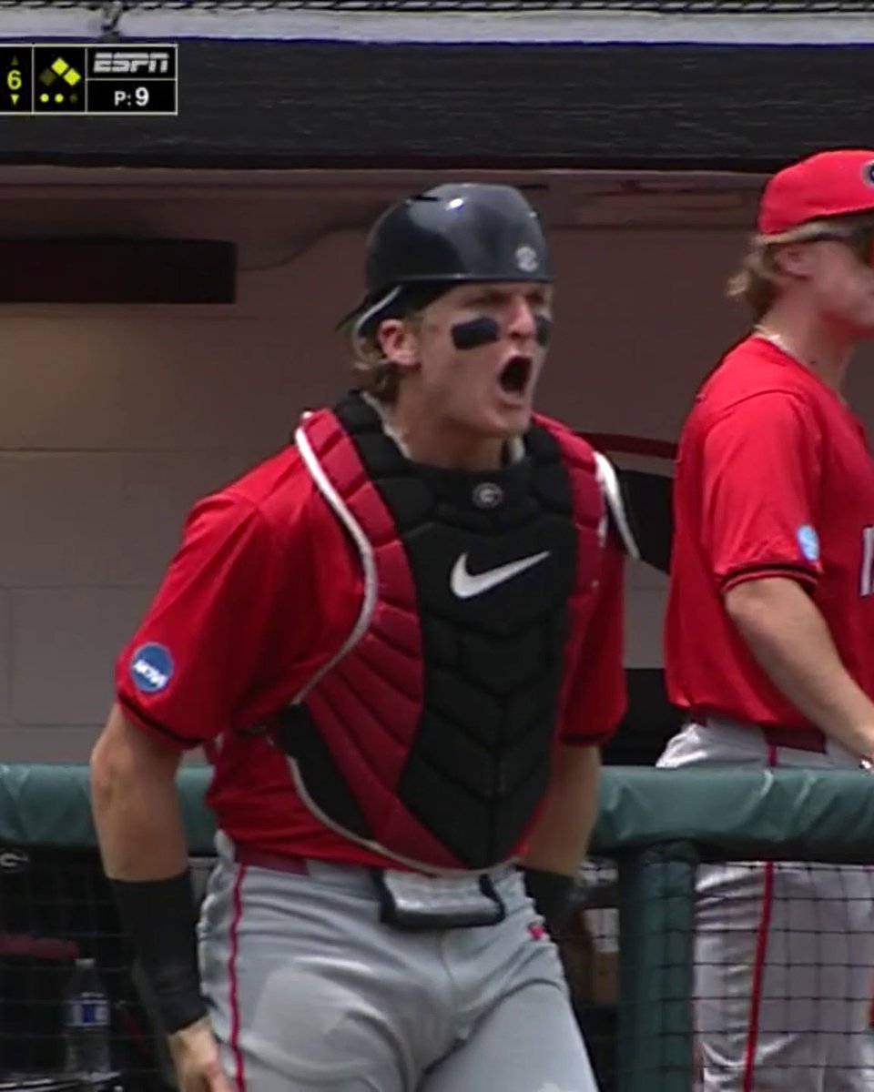 Good Dawg, better throw 🤯 Georgia Baseball