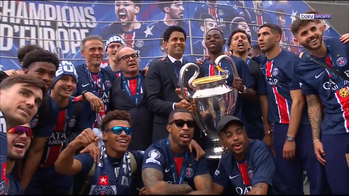 🔴🔵 Paris Saint-Germain, UEFA Şampiyonlar Ligi şampiyonu 👏 Şampiyonlar, alkışlar eşliğinde Parc des Princes'te! 🏆 Kutlamalardan özel görüntüler ve röportajlar, #beINSPORTS 3 ekranlarında...