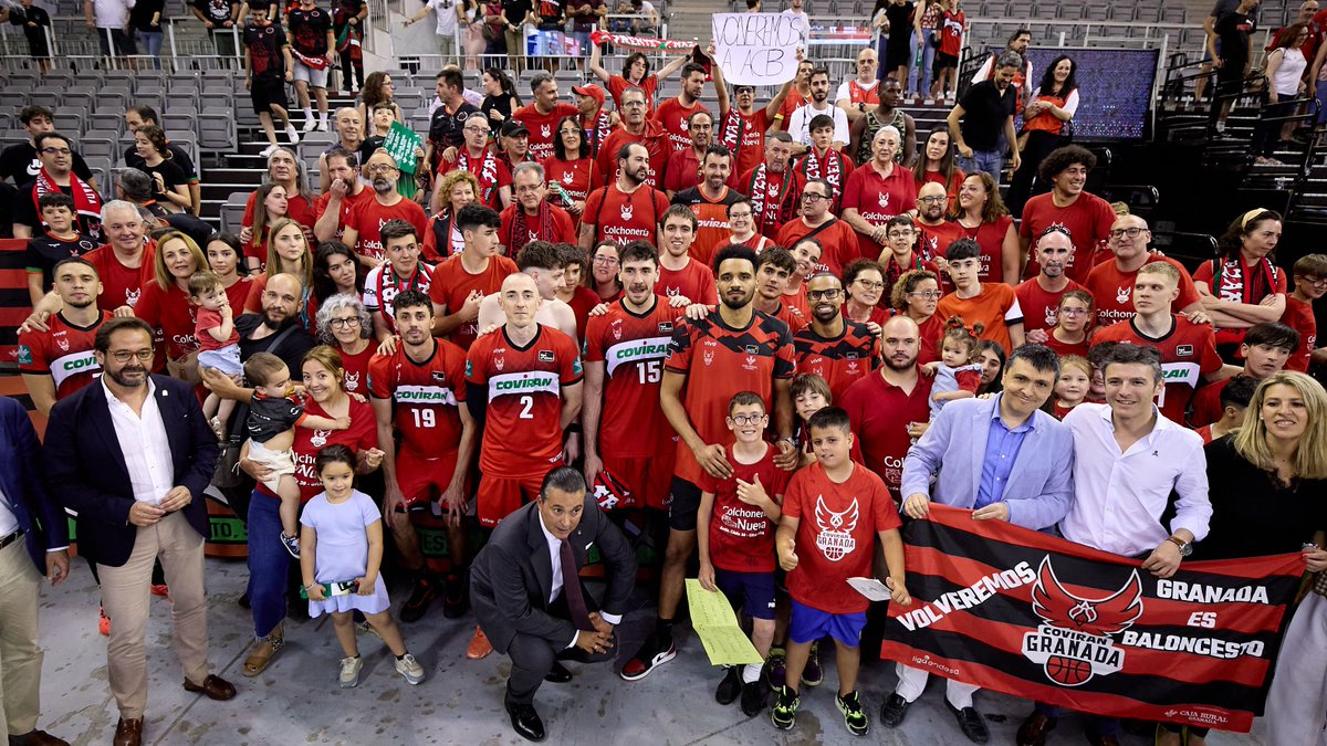 ❤ "Una tarde de agosto surgió de un café un equipo que soñaba ser ACB" En 2012, Coviran Granada inició un camino que puso a soñar a todos los que amamos este deporte. Y... qué camino. Esto no acaba aquí. Esto es solo un hasta pronto. Esta es vuestra casa. GRACIAS, Granada.