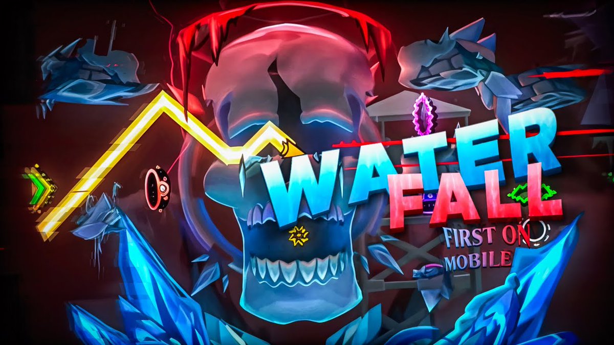 Ukrainian player BB GameGuru has beaten 'Waterfall' on mobile after 58,729 attempts!