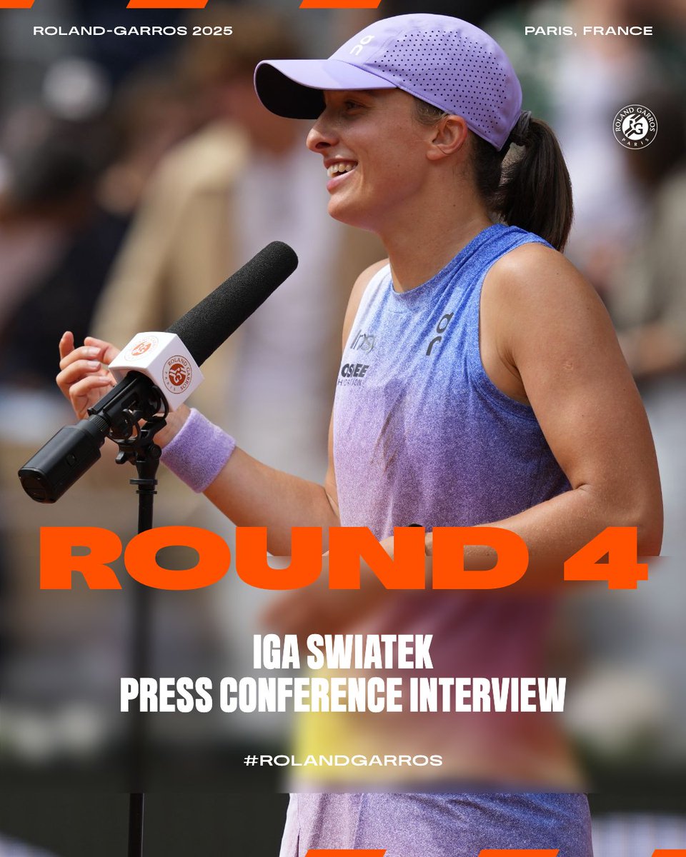 Every ball, every point, Iga is ready to fight for the opportunity 💪 #RolandGarros