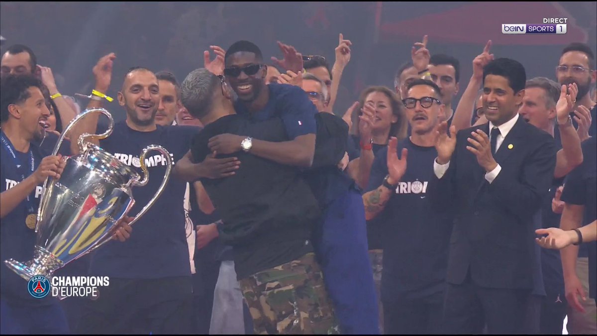 LE CÂLIN DJ SNAKE - DEMBOUZ 🫂😭 Personne va t’empêcher d’aller chercher ton Ballon d’Or Ousmane 🇫🇷🌕 🎥 beIN SPORTS