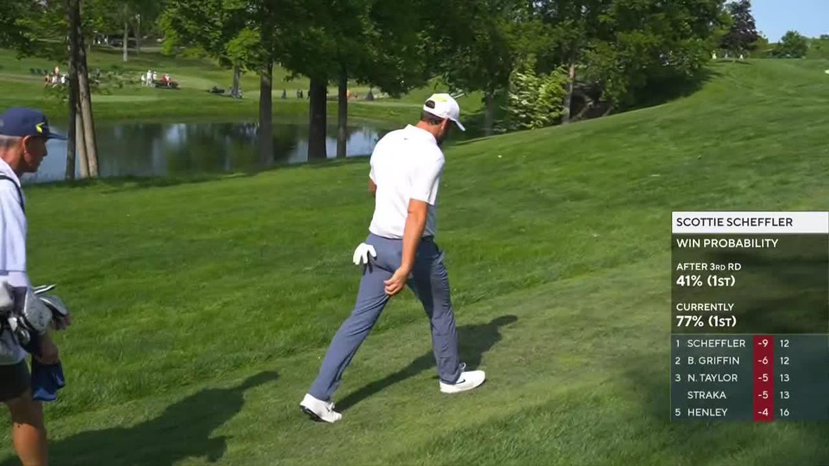 Scottie Scheffler and Ben Griffin just received a warning for pace of play play. 🫣 Thoughts?
