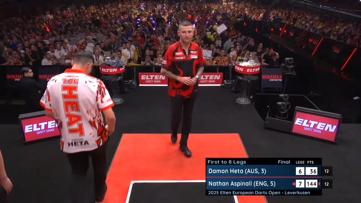 ASPINALL IS THE CHAMPION! 🏆 Nathan Aspinall wins the 2025 European Darts Open!