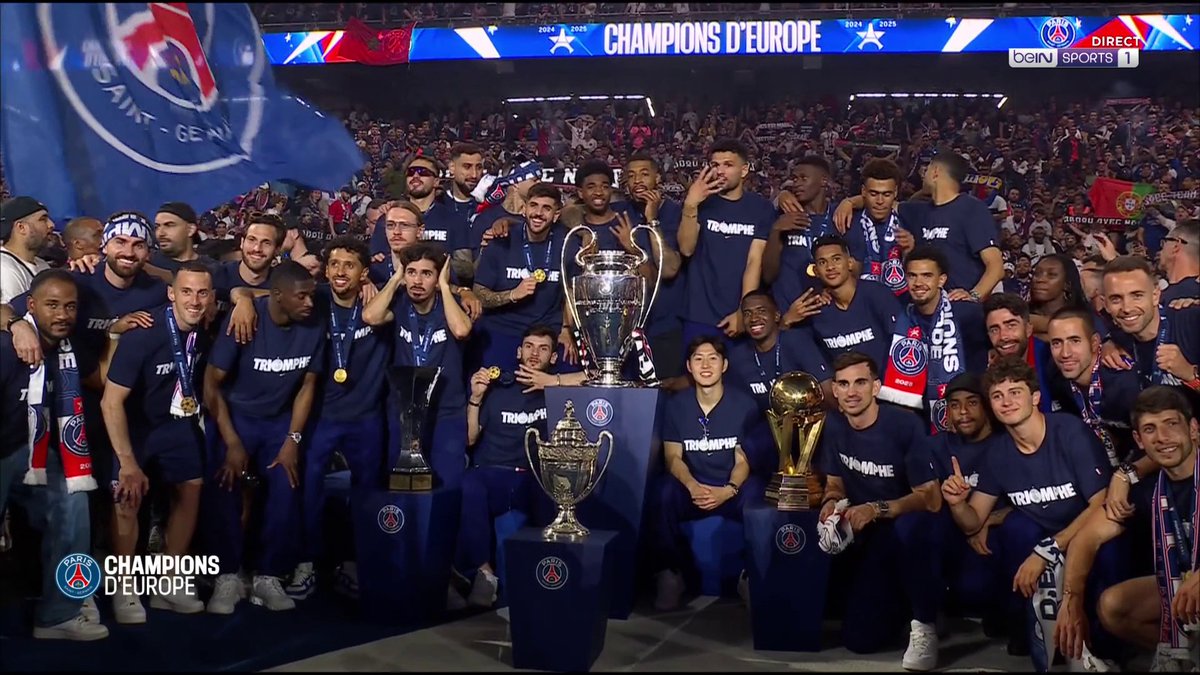 4 TROPHÉES EN UNE SAISON : ÇA RESTERA À JAMAIS DANS L'HISTOIRE DU PSG !!! 🏆🏆🏆🏆 ( 🎥 beIN SPORTS )