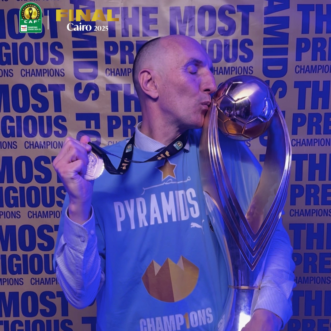 Pyramids FC's mastermind. 🧠 #TotalEnergiesCAFCL