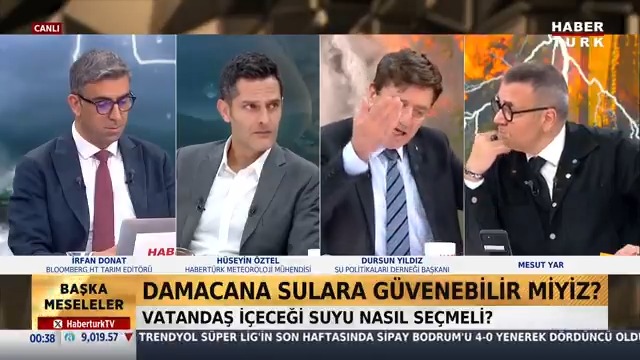 Damacana sulara güvenebilir miyiz? Vatandaş içeceği suyu nasıl seçmeli? Su Politikaları Derneği Başkanı Dursun Yıldız #BaşkaMeseleler'de Mesut Yar'a anlattı.