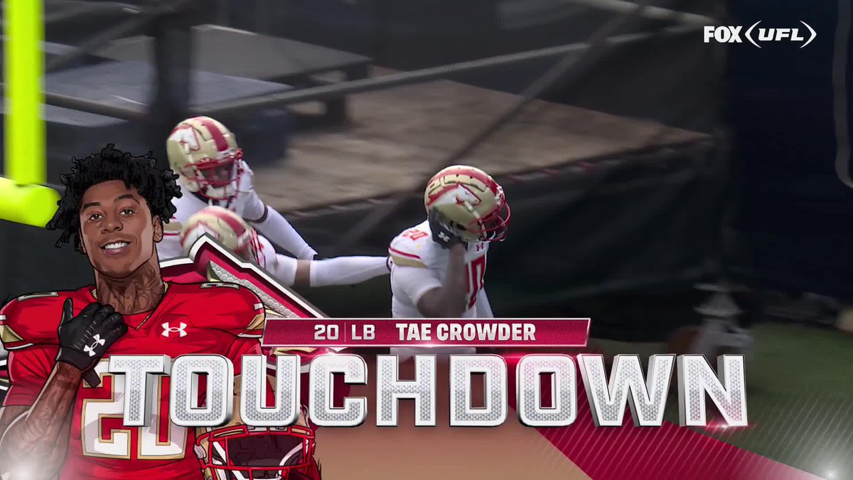 Tae Crowder with TWO pick 6’s today