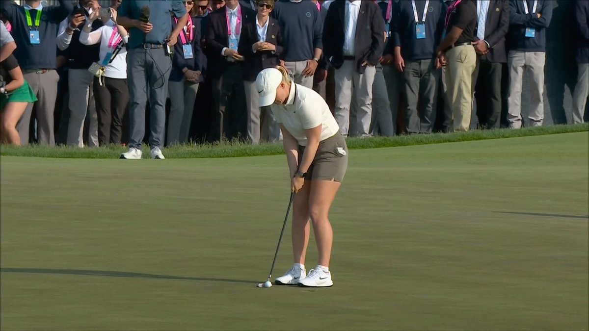 The moment Maja Stark won her first major at Erin Hills 👏