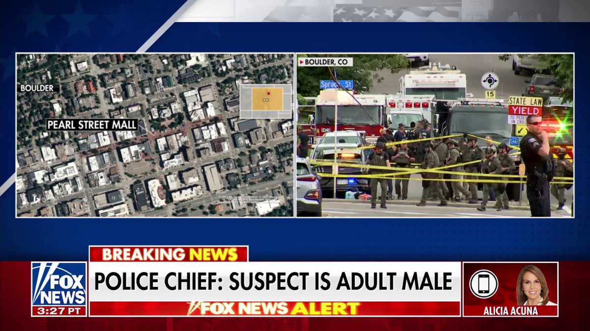 FOX News senior correspondent Alicia Acuna sets the scene after "targeted attack" at often "packed" Pearl Street Mall in heart of Boulder, Colorado.
