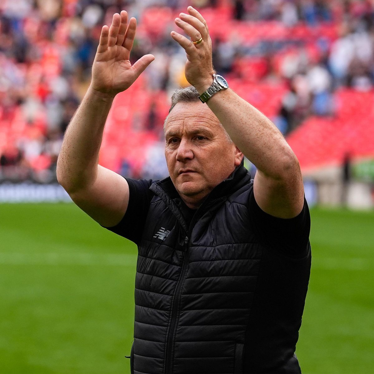 🗣️ A day to remember for Micky. #oafc Tap for the full interview ⤵️