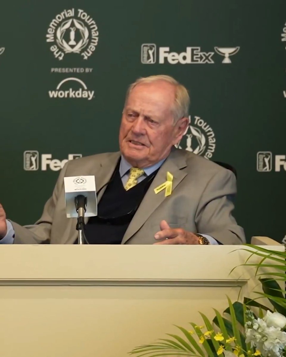 "He's playing better than I played. And more consistent." While talking about the mindset you need to win on the PGA Tour, Jack Nicklaus gave Scottie Scheffler the ultimate compliment. 👏