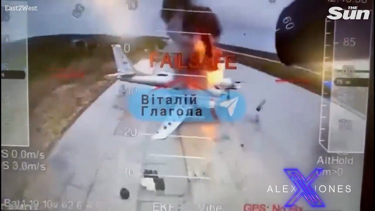 🚨VIDEO: Zelensky Celebrates Massive NATO Strikes On Russian Airbases & Trains— More Than 40 Russian Long Range Nuclear Bombers Destroyed As NATO Makes Good On Promise To Launch Unlimited Attacks On Russia The West Is Now Officially At War With Russia, And World War III Is HERE