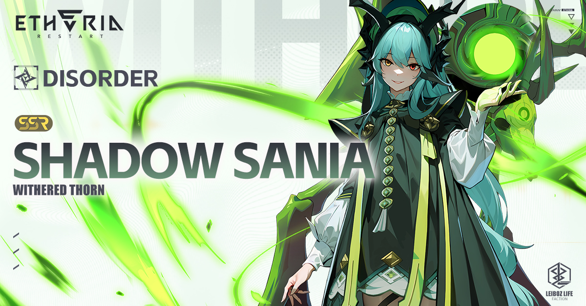 #AnimusPV #Sania // Etheria ID: Sania // Title: Vengeful Thorn // Faction: Leiboz Life —— "Mr. Crow... when will this nightmare finally end? " #EtheriaRestart