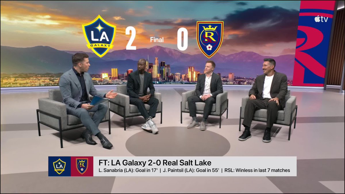 Things got heated when talking about LA.. Sacha Kljestan & Dax McCarty may have promised to go blonde if Galaxy make the postseason. 👀 📺 MLS Wrap-Up:
