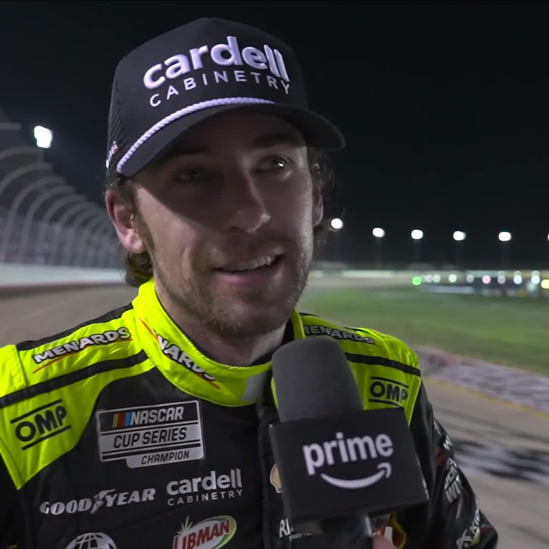 "It's finally coming together." Ryan Blaney delivers a big win for the No. 12 team ... and a big burnout for the crowd.
