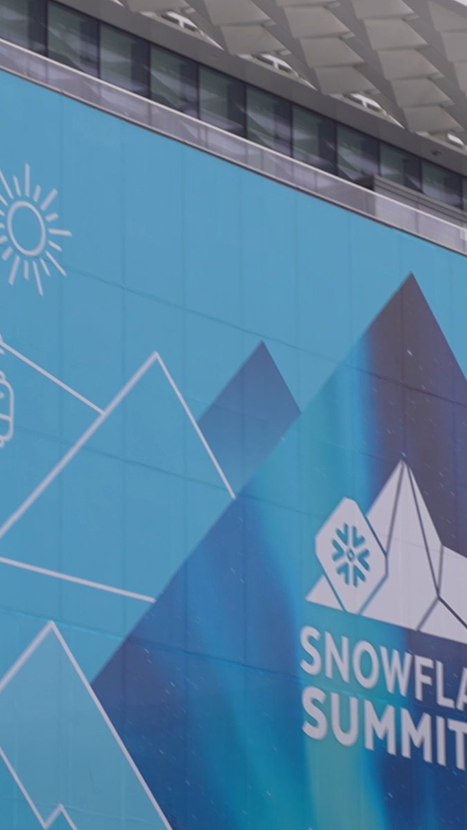 The #SnowflakeSummit sizzle reel is here! 🤩 Get ready for 4 days of snow in SF: 15 tracks, 190 partners, 500 sessions. Build the future of AI &amp; apps with us:
