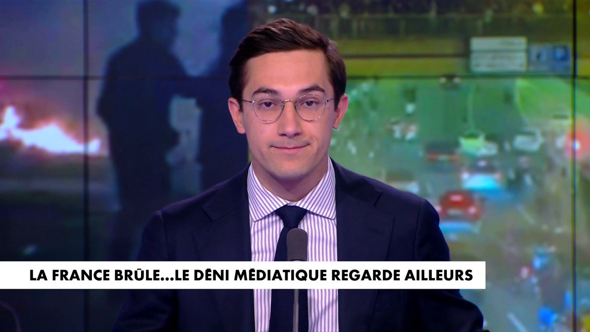 L'édito de Jules Torres: «La France brûle… et le déni médiatique regarde ailleurs»