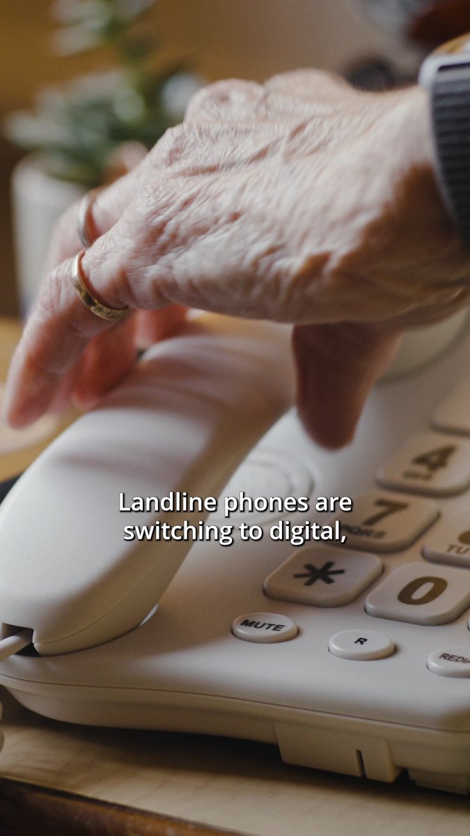Do you know someone who uses a telecare alarm? Landline phones are switching to digital, which could stop telecare alarms working. Remind them to call their landline provider for support. More info: Virgin Media O2 News BT