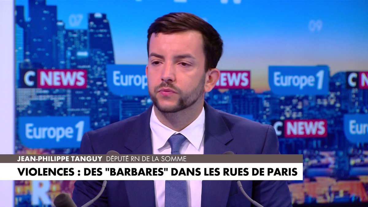 Jean-Philippe Tanguy : «Les voyous et les barbares ont des députés à l’Assemblée nationale et dans les médias», dans #LaGrandeInterview