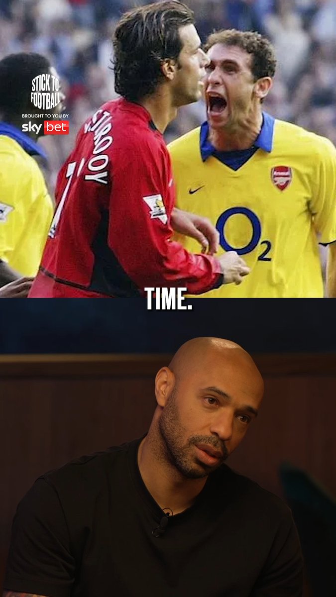 "Once Martin [Keown] gives you the eyes, you just back off him..." 👀 There’s mentality, then there’s Martin Keown mentality! 💪