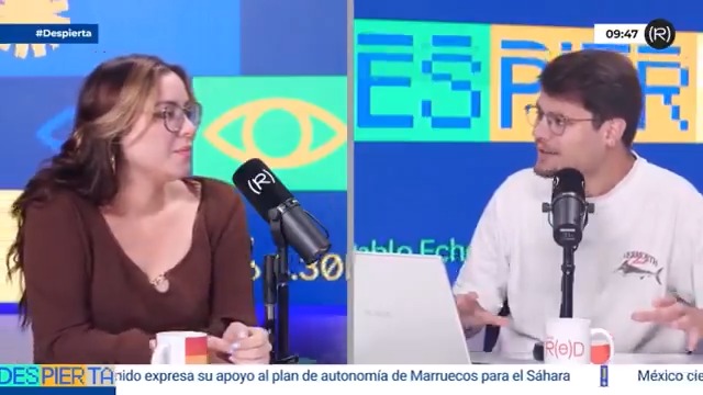 🇲🇽 "México está atravesando un proceso de politización, de democratización y de intentar que la gente tome decisiones, que el pueblo pueda elegir" Estefanía Veloz sobre las primeras elecciones judiciales en México 👇🏼 📺 DESPIERTA!