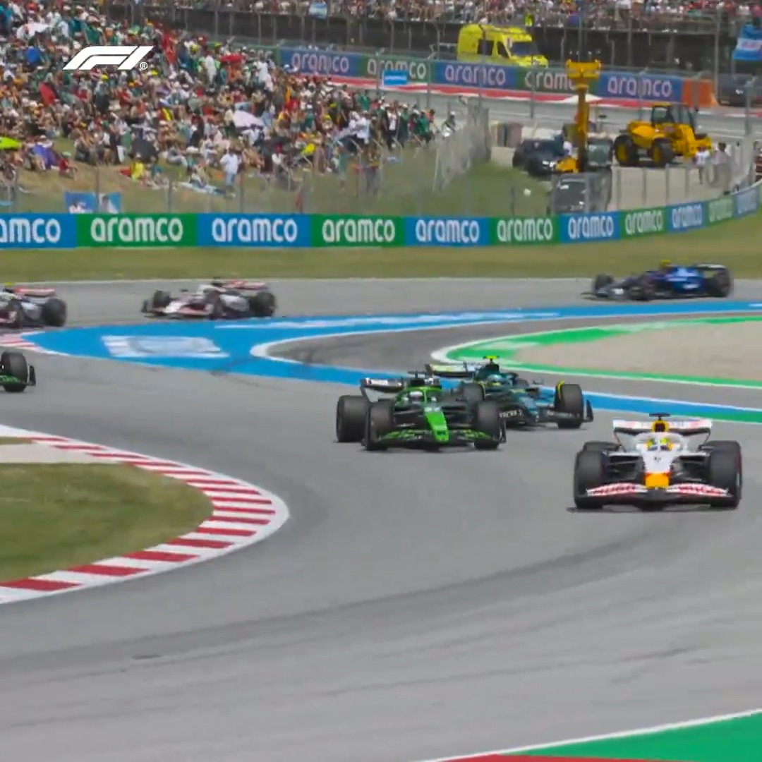 The battle that just kept on giving... 💪 Fernando Alonso gave it everything on his way to securing his first points of the season 👊 #F1 #SpanishGP