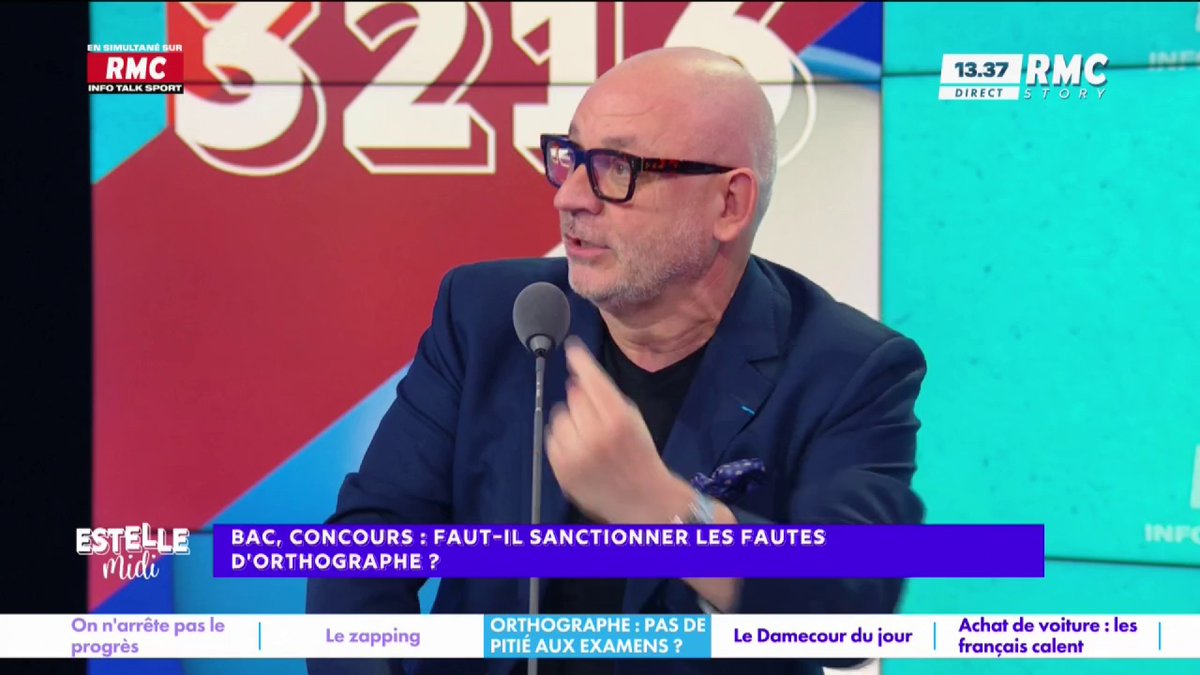 ✍️ Bac, concours : sanctionner les fautes d’orthographe ? 🎙️ frédéric hermel🇫🇷 : "Le nivellement par le bas est une mesure antisociale puisqu'elle ne permet pas de sortir de sa classe sociale ! Le déclin de la France a commencé avec le déclin de son orthographe..." #EstelleMidi