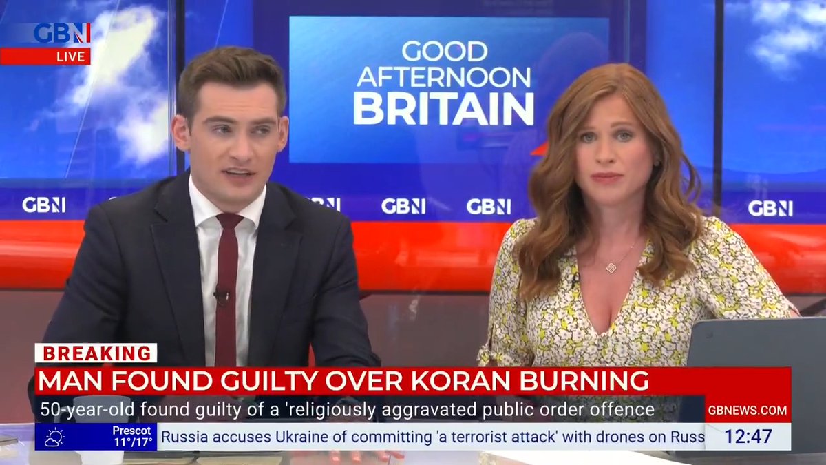 BREAKING: A 50-year-old man has been found guilty at Westminster Magistrates Court of a religiously aggravated public order offence after burning a Koran outside the Turkish consulate in London.